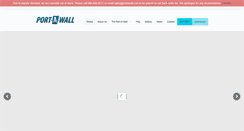 Desktop Screenshot of portawall.com